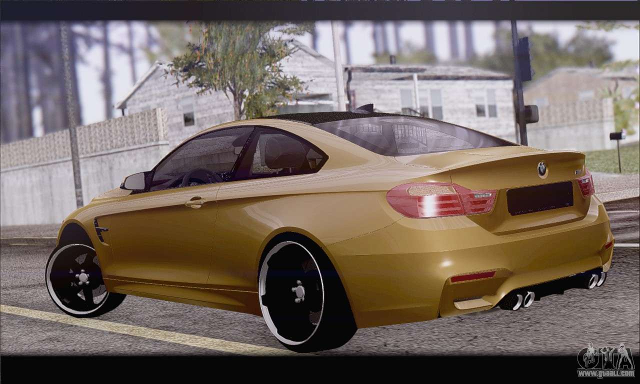 BMW M4 F80 Stanced for GTA San Andreas