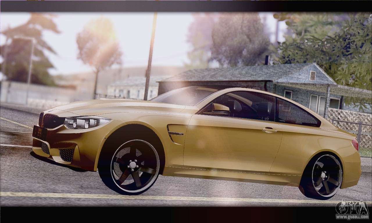 BMW M4 F80 Stanced for GTA San Andreas