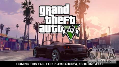 release date Announced GTA 5 on PC, Xbox One and PlayStation 4!