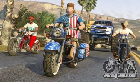 Patriots in GTA online: video and photo