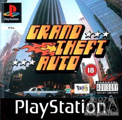 Releases of the 90's: GTA 1 for PS in Japan