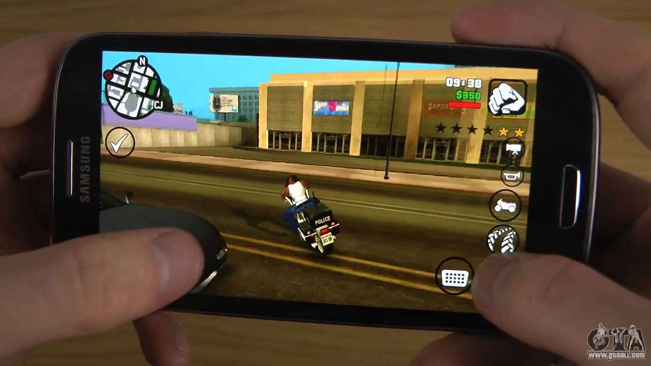 Grand Theft Auto San Andreas Android review 