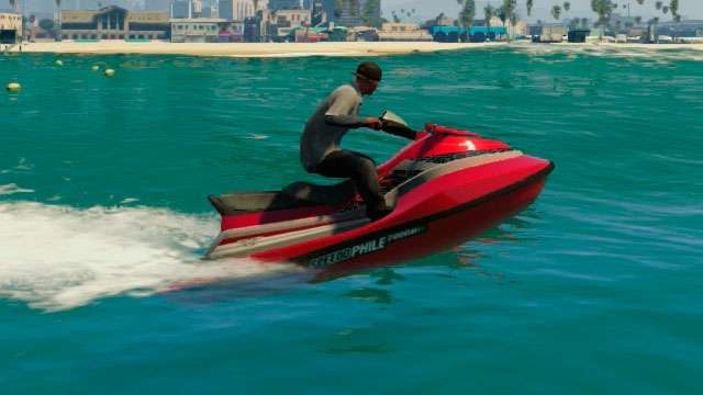 Speedophile Seashark from GTA 5