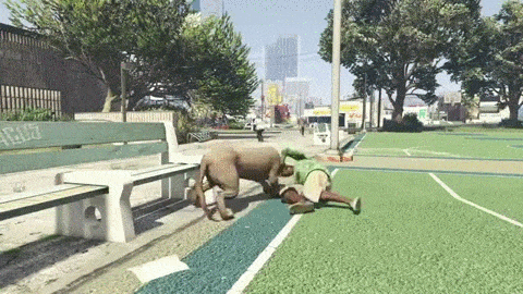 In GTA 5 you can turn into an animal