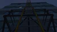 The stair that leads to the roof. GTA Online