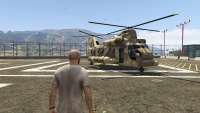 In GTA 5 the Cargobob can be found in military base