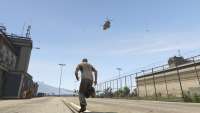 In GTA 5 the Cargobob takes off sometimes
