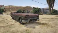 Declasse Tornado of GTA 5 Topless - front view