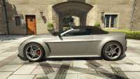 Dewbauchee Rapid GT Convertible from GTA 5 - side view