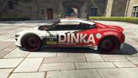 Dinka Jester Racecar from GTA 5 - side view