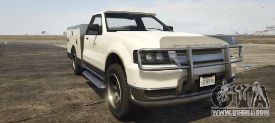 GTA 5 Vapid Utility Truck - screenshots, features and description pickup.