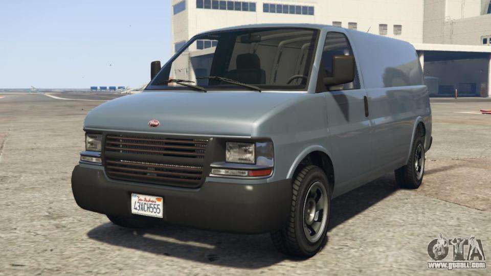 GTA 5 vans - a list of all vans in GTA 5