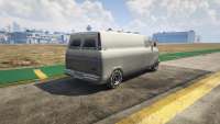 GTA 5 Declasse Burrito Snowy - rear view