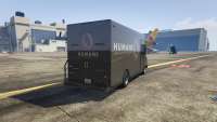 GTA 5 Brute Boxville Humane Labs - rear view