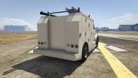GTA 5 Brute Utility Truck Big Container - rear view