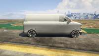 GTA 5 Declasse Burrito Snowy - side view