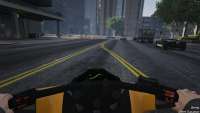Dinka Vindicator from GTA 5 - first-person view