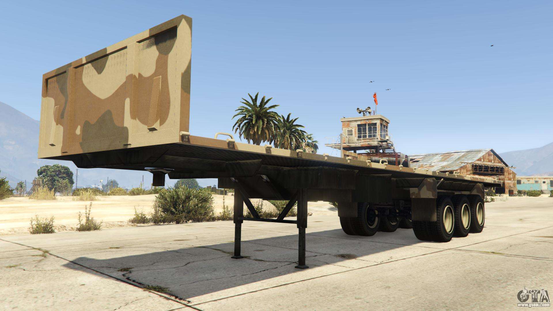 Army Trailer from GTA Online