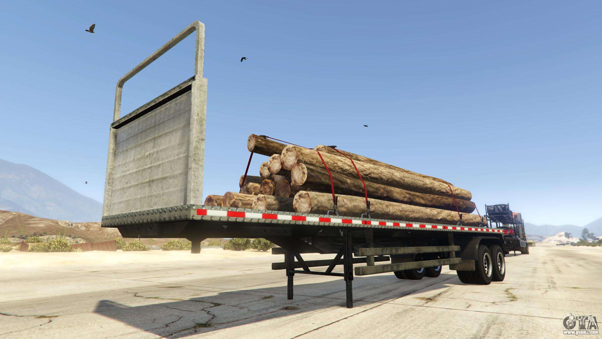 Log Trailer from GTA Online