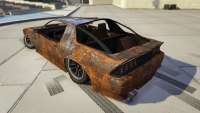 Imponte Ruiner Rusty from GTA Online rear view