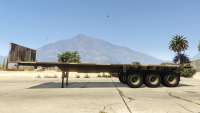 Army Trailer from GTA V side view