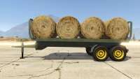 Bale Trailer from GTA V side view