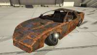 Imponte Ruiner Rusty from GTA Online front view