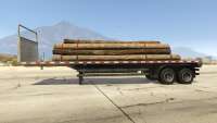 Log Trailer from GTA Online side view