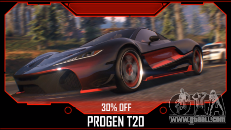 Progen T20 in GTA Online