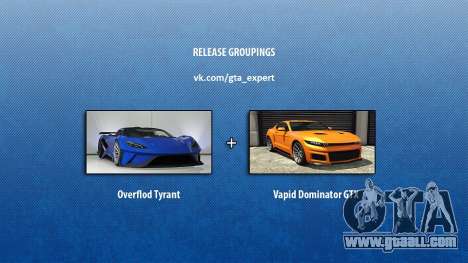 New cars in GTA Online