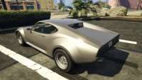 Lampadati Viseris GTA Online back view