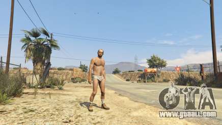 How remove your clothes in GTA 5