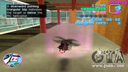 RC Helicopter in GTA Vice City