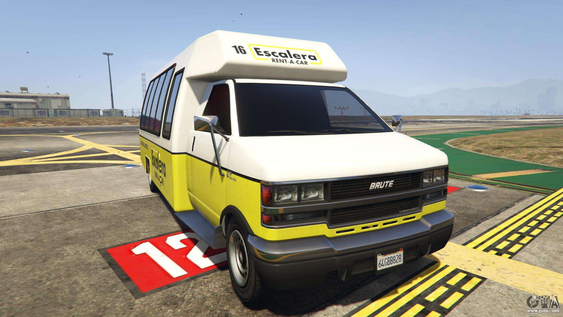 Brute rental shuttle bus gta 5 замена фото 10