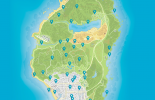 The map of pieces of letter in GTA 5