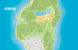 Map of the millitary objects in GTA 5
