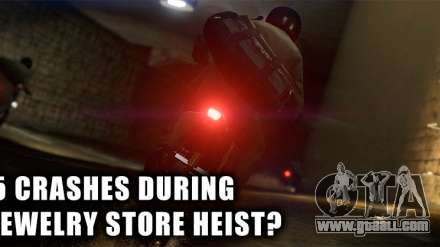 GTA 5 crashes during the jewelry store heist?