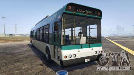 GTA 5 Brute Bus - screenshots, description and specifications of the bus.