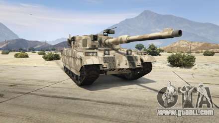 GTA 5 Rhino - description, characteristics, screenshots of the tank.