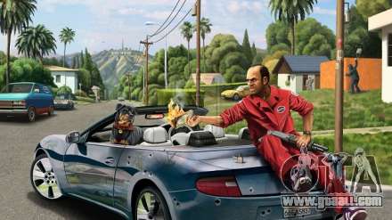 Funny images on the motives of GTA 5