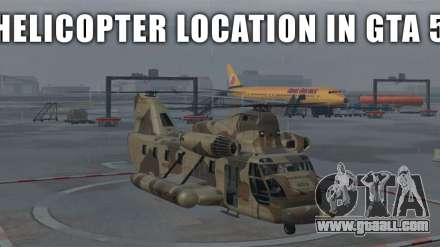 Helicopter locations in GTA 5 and GTA Online?