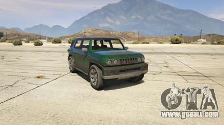 Karin BeeJay XL from GTA 5 - screenshots, features and description city jeep.