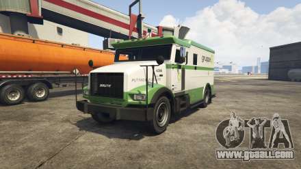 GTA 5 Brute Stockade - screenshots, features and description of the truck.