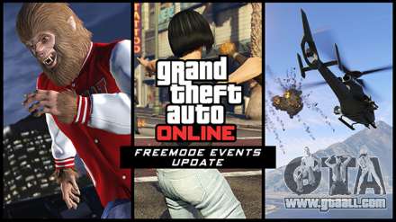 Trailer of the new GTA Online update "Freemode Events".