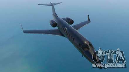 Buckingham Luxor GTA 5 - screenshots, description and specifications of the plane