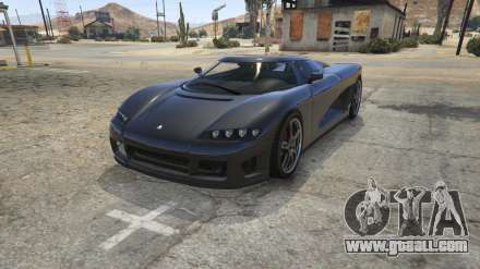 Overflod Entity XF from GTA 5 - screenshots, features and description supercar.