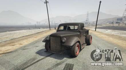 Bravado Rat-Truck from GTA 5 - screenshots, features and description muscle car