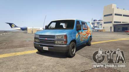 GTA 5 Bravado Paradise - screenshots, description and specifications of the van.