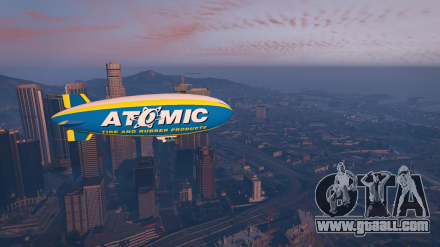 Flying on the airship in GTA 5 online: how to do it