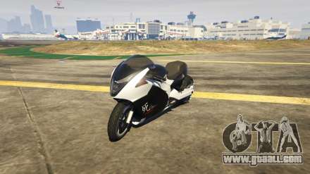 Shitzu Hakuchou Drag GTA 5 - screenshots, features and a description of the motorcycle